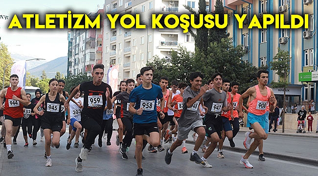 ATLETİZM YOL KOŞUSU YAPILDI