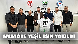 Amatöre yeşil ışık yaktı