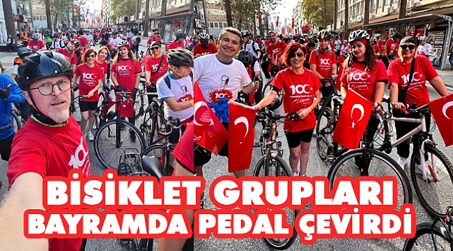 Pedallar Cumhuriyet için çevrildi 