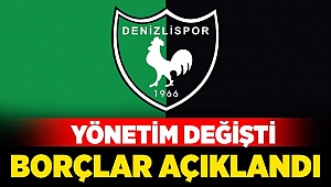 Yeni yönetim Denizlispor’un borcunu açıkladı