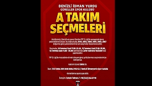 Denizli İdmanyurdu Genç Yetenekleri Bekliyor