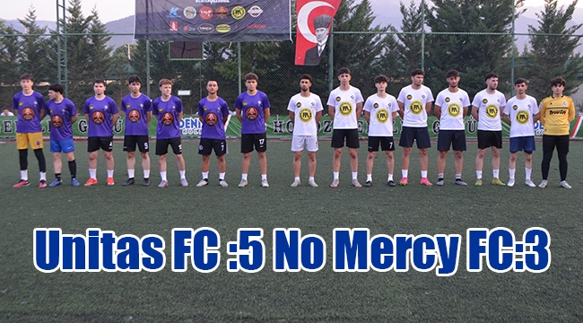 Kumpircim Kaplanlar Turnuvasında Şampiyon Unitas FC oldu